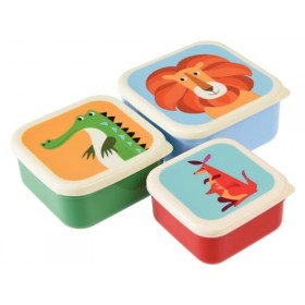 Rex London Snack-Boxen Colourful Creatures