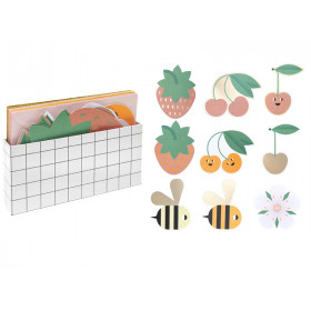 Rico Design KARTENSET Bees, Fruits & Flowers (B6)