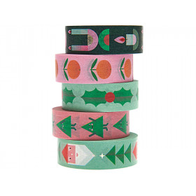 Rico Design 5 Tapes MERRY CHRISTMAS