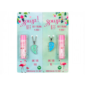 Souza Freundschafts Halsketten & Lipbalm Set BFF