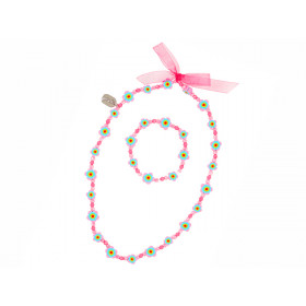 Souza Halskette und Armband Set RENATE rosa