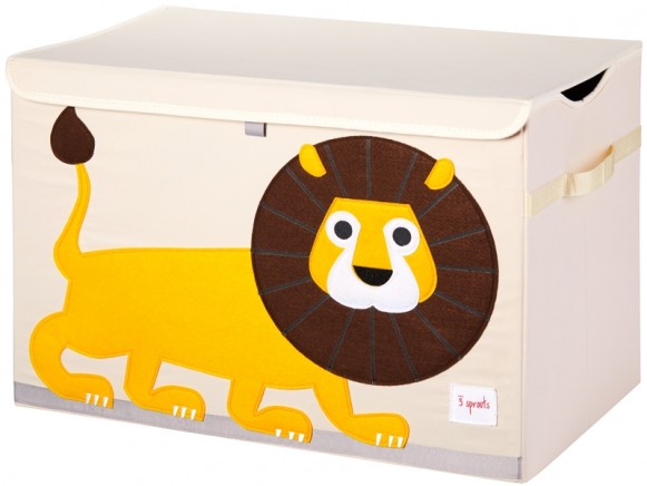 3 Sprouts toy chest LION