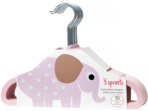 3/ Sprouts Kleiderb/ügel Elefant pink