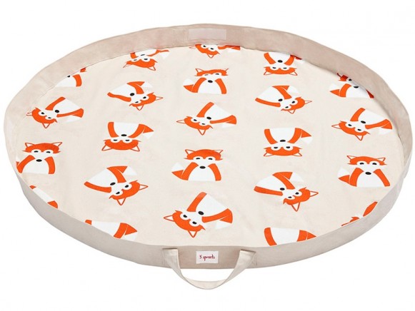 3 Sprouts play mat bag FOX