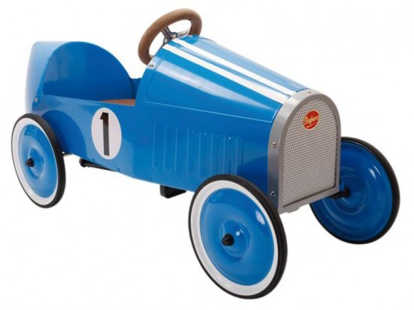 Blue pedal car Monthlery by Baghera