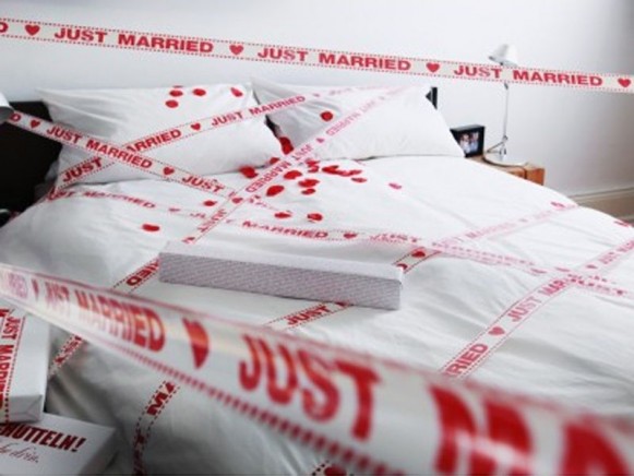 Just married tape by donkey products