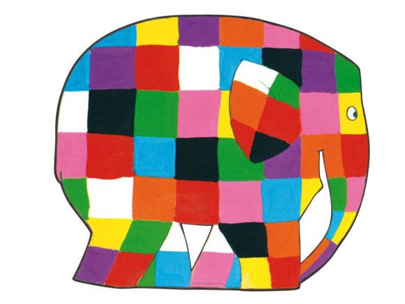 Elephant shaped place mat Elmar by Petit Jour