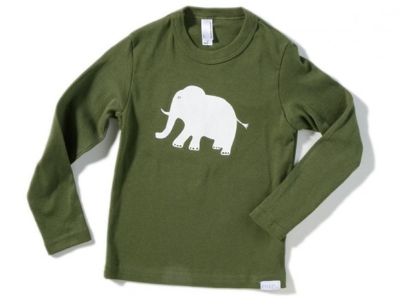 Kids shirt Elephant by Fritzi Shirt
