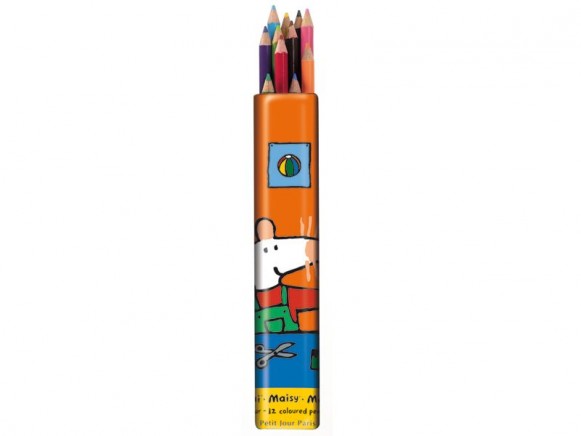 12 coloured pencils Mausi by Petit Jour