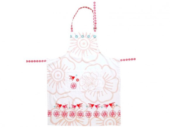 Kids apron Mina in pink by Overbeck & Friends