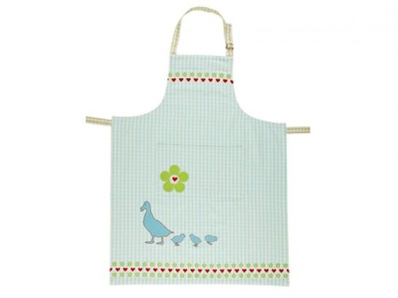 Kitchen apron Duckling Blue by Overbeck & Friends