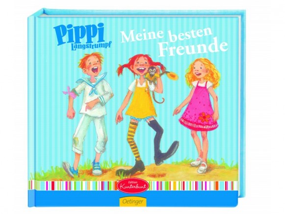 Pippi Longstocking friend book by Oetinger