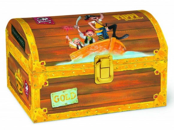 Pippi Longstocking treasure box by Oetinger