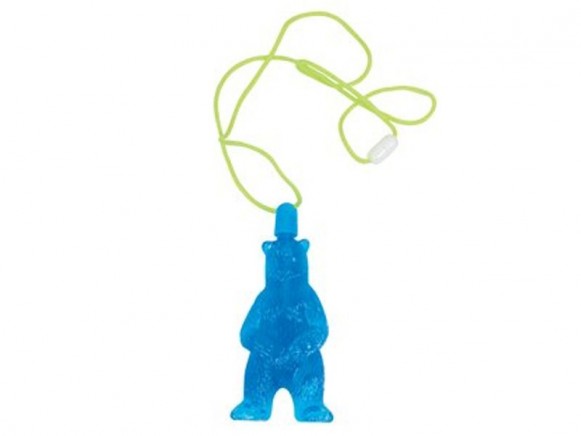 Kids soap bubbles in bear shaped pendant by RICE