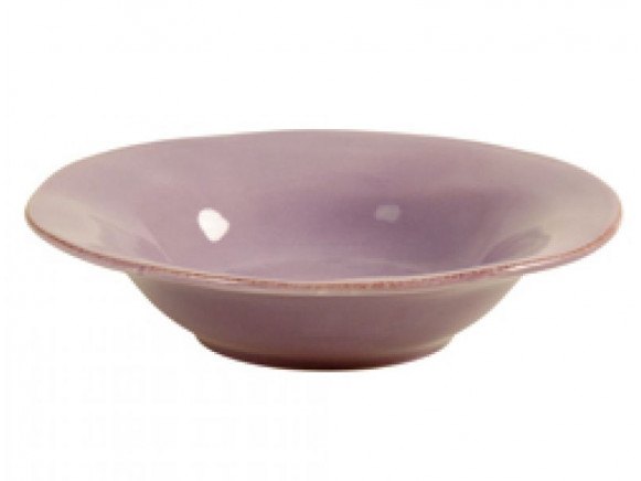 Organic shaped pasta/soup bowl in lavender by RICE