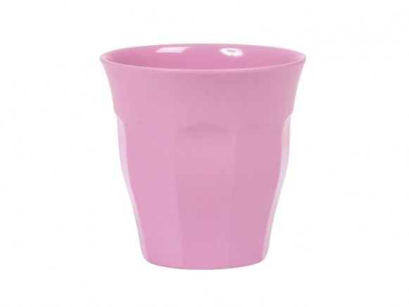 Small melamine cup by RICE (dark pink)