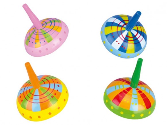 Colourful spinning top by Spiegelburg