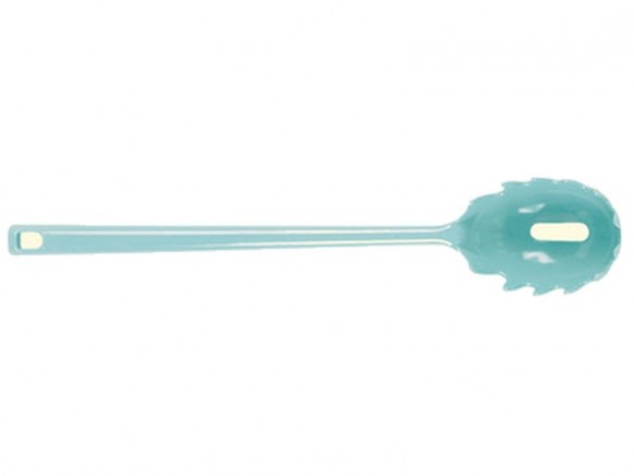 Spaghetti spoon in turquoise by Spiegelburg