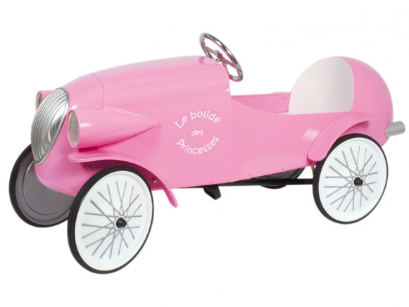 Le Mans pedal car in pink by Baghera