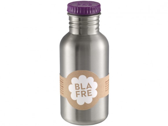 Blafre steel bottle purple