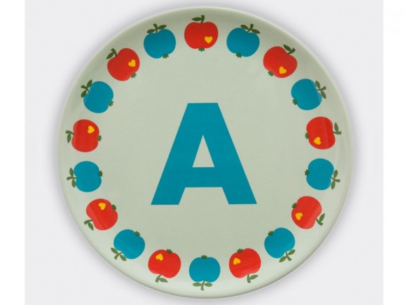 byGraziela ABC melamine side plate - A