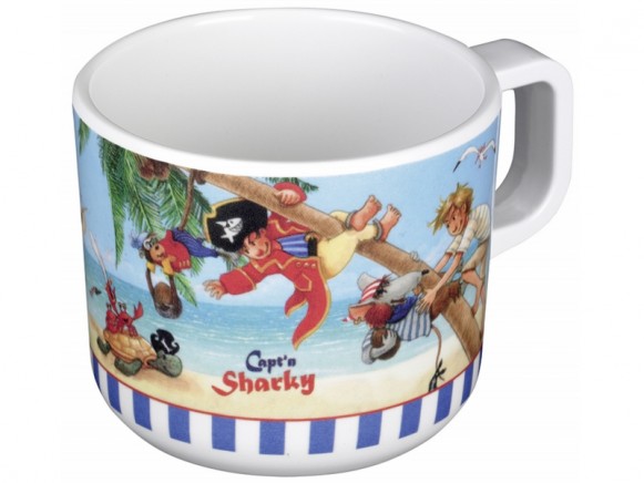Capt'n Sharky melamine cup