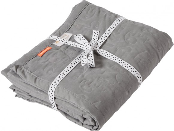 Done by Deer Quilted blanket grey
