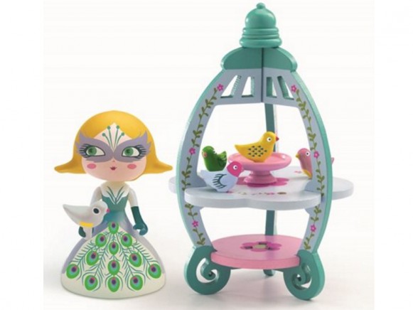 Djeco Arty Toys Princess Colomba with birdhouse