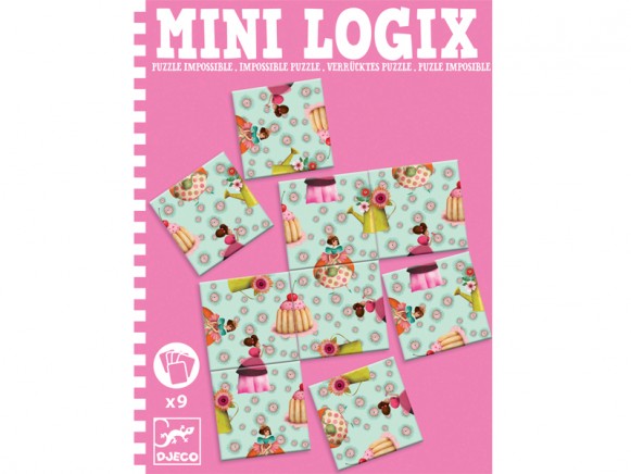 Djeco Mini Logix game impossible princess Puzzle 