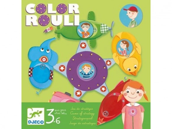 Djeco game Color Rouli