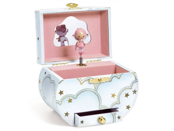 Djeco Tinyly: Music box with jewelry box MELODY of the ELF