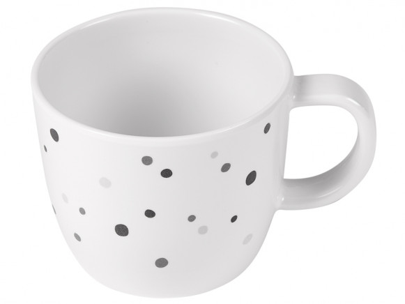 Done by Deer Melamine Cup DREAMY DOTS grey