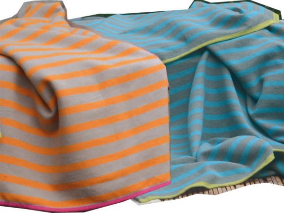 Fussenegger blanket Luca stripes