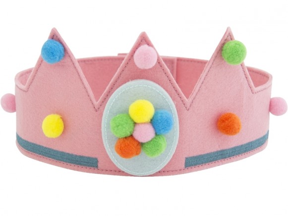 Global Affairs Birthday Crown NUMBERS pink