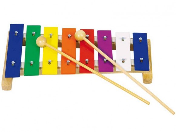 Colourful xylophone by Goki