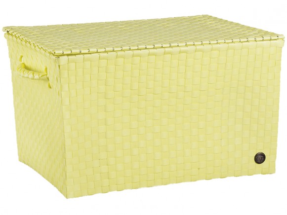 Soft yellow basket Ancona by Handed By