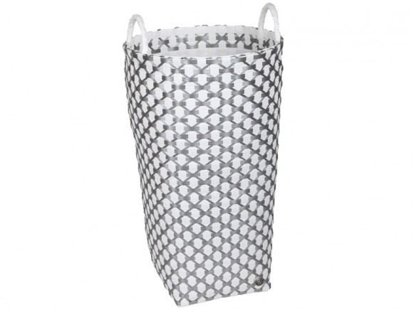 Handed By laundry basket Dijon white silver