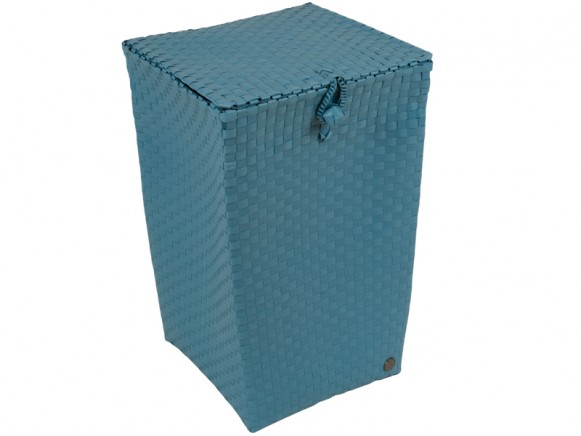 Laundry basket "Venice" in stone blue by Handed By