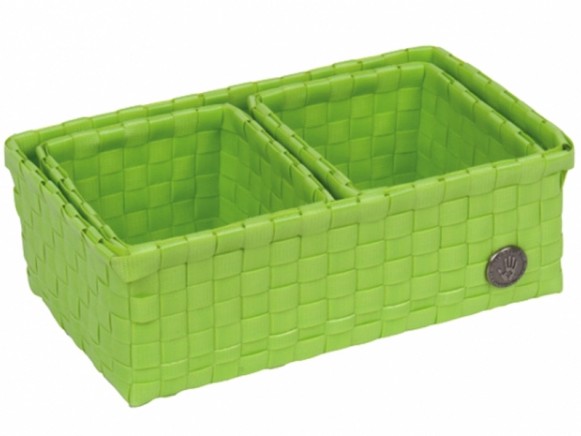 Handed By Volterra baskets apple green