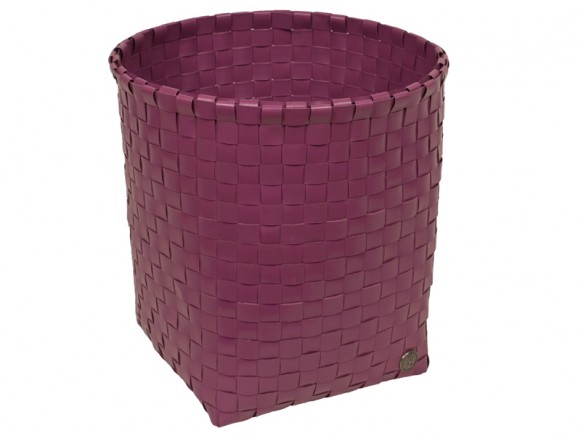 Raspberry waste-paper basket "Glory" by Handed By