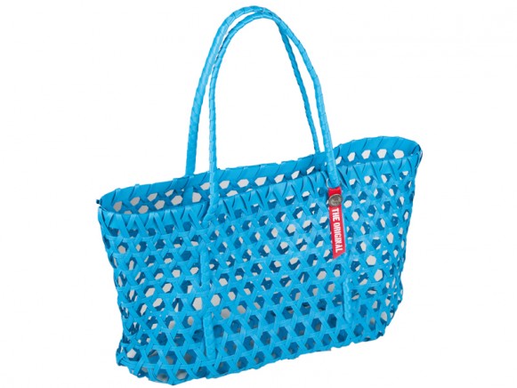 Shopper "Saigon" in light blue by Handed By