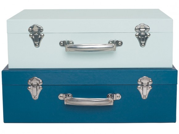 JaBaDaBaDo suitcase set BLUE