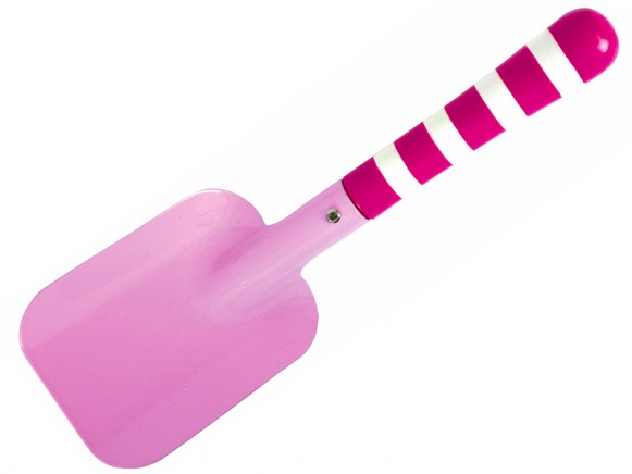 JaBaDaBaDo shovel pink stripes