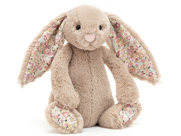 Jellycat BLB6CBN Small Cream Blossom Bunny Rabbit Soft Toy for sale online