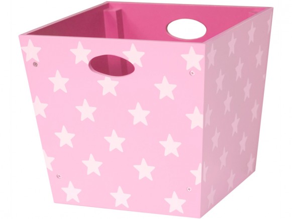 Kids Concept wooden box stars pink