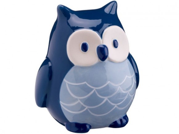 Kids Concept Money Box OWL blue