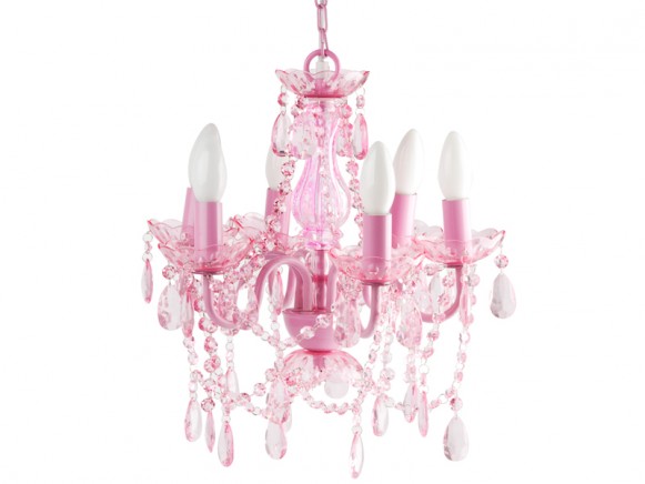 Little pink chandelier Gypsy by Silly Gifts