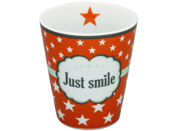 Krasilnikoff Happy Mug Just smile