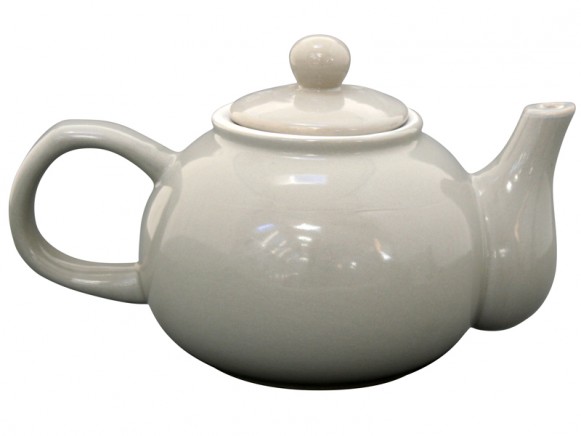 Krasilnikoff teapot brightest star light grey