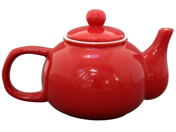 Krasilnikoff teapot brightest star red